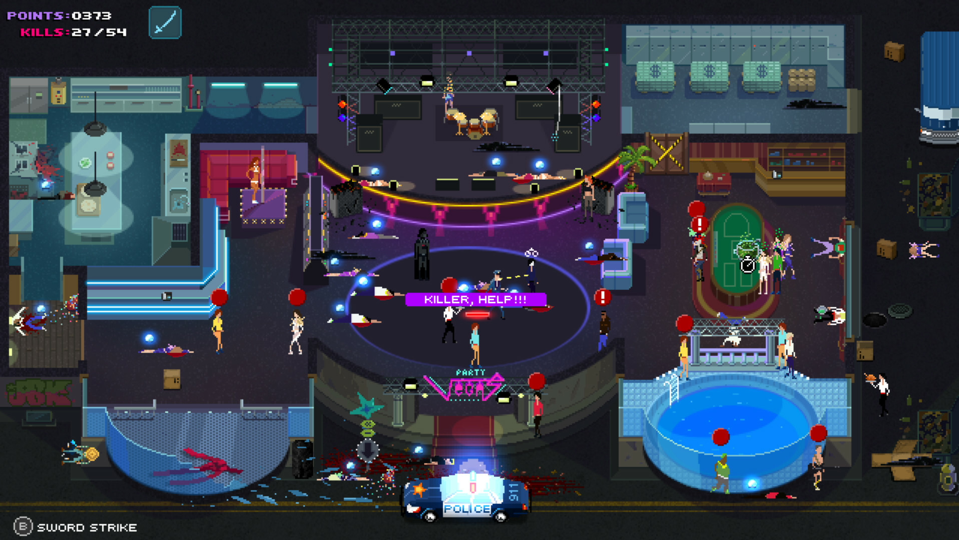 procedural environments and focus on unique ways of killing people Download Game  Party Hard