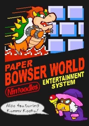 Paper Bowser World
