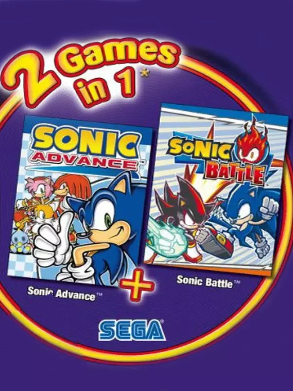 2 Games in 1: Sonic Advance + Sonic Battle