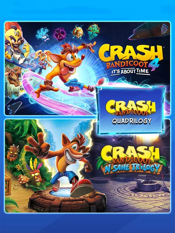 Crash Bandicoot: Quadrilogy Bundle