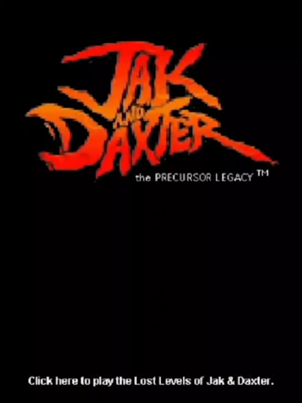 Jak & Daxter: The Lost Levels