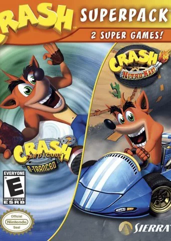 Crash Superpack I Crash Bandicoot 2: N-Tranced / Crash Nitro Kart