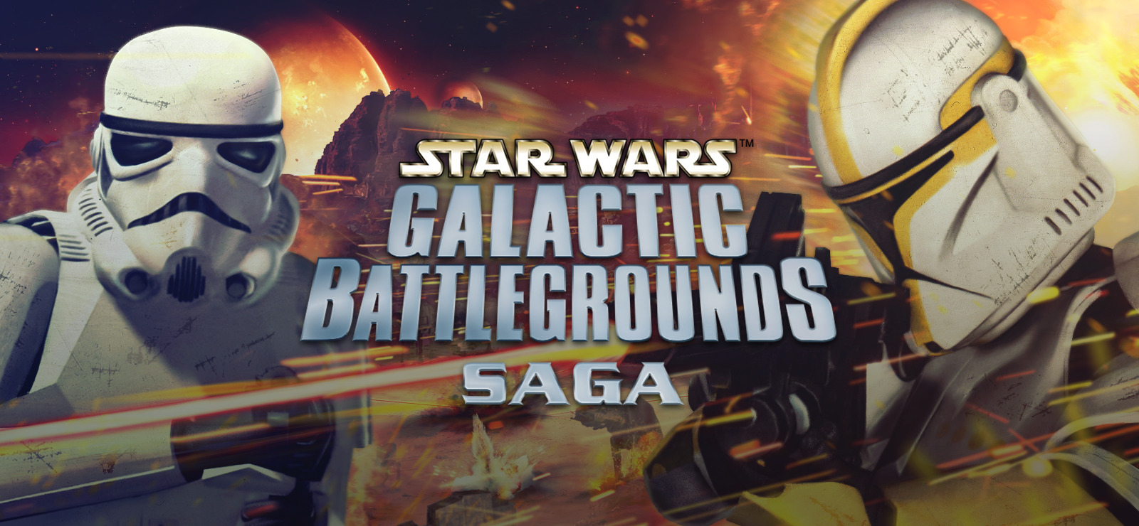 STAR WARS Galactic Battlegrounds Saga cover