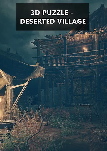 3D Puzzle: Deserted Village