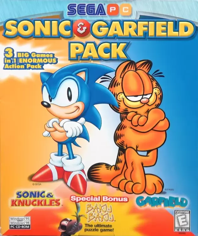 Sonic & Garfield Pack