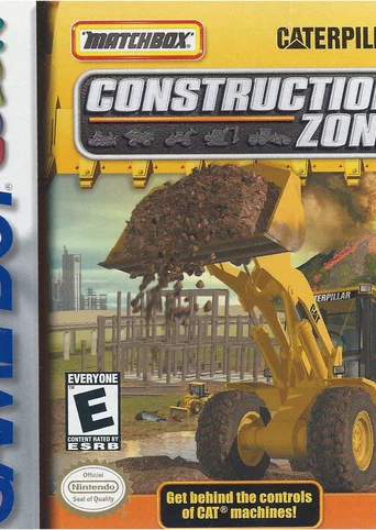 Matchbox Caterpillar Construction Zone