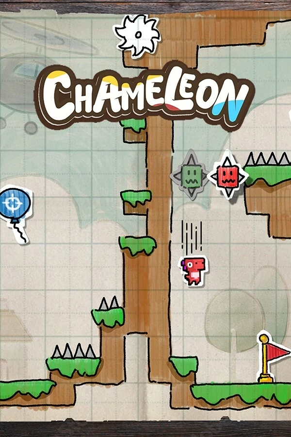 Doodle Adventure of Chameleon