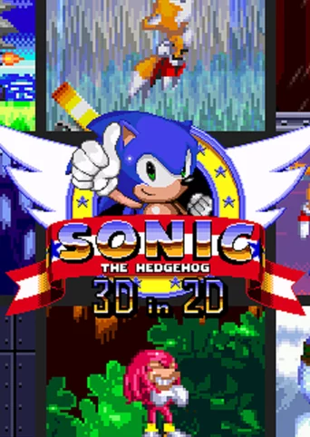 Sonic 3D in 2D