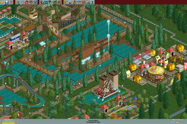 rollercoaster tycoon free full version german