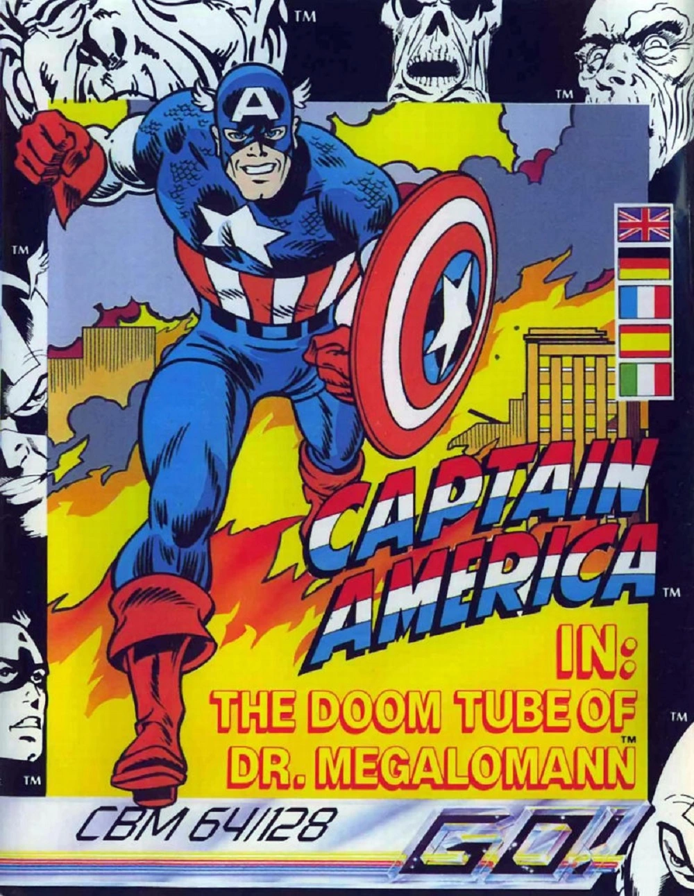 Captain America in: The Doom Tube of Dr. Megalomann