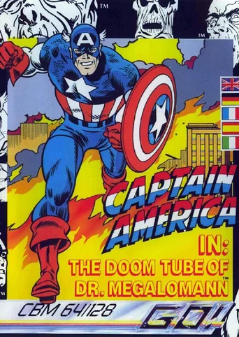 Captain America in: The Doom Tube of Dr. Megalomann