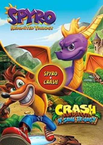 Spyro + Crash Remastered Game Bundle