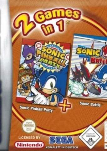 2 Games in 1: Sonic Pinball Party + Sonic Battle