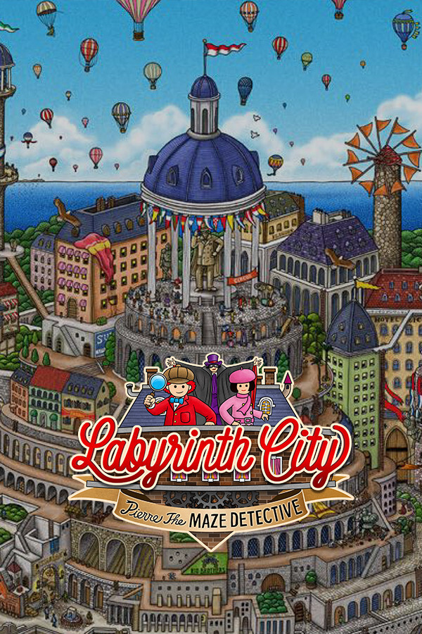 Labyrinth City: Pierre the Maze Detective Cover
