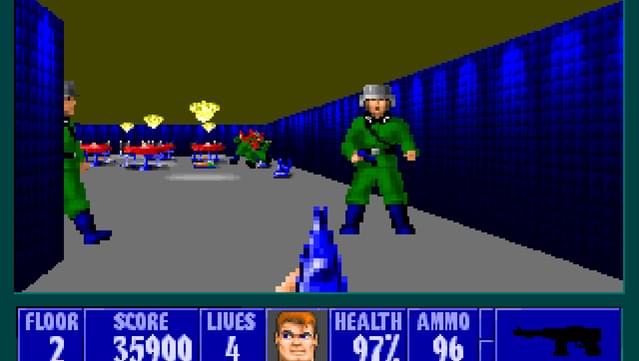 Wolfenstein 3D and Spear of Destiny game