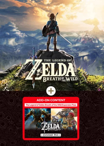 The Legend of Zelda: Breath of the Wild and The Legend of Zelda: Breath of the Wild Expansion Pass Bundle