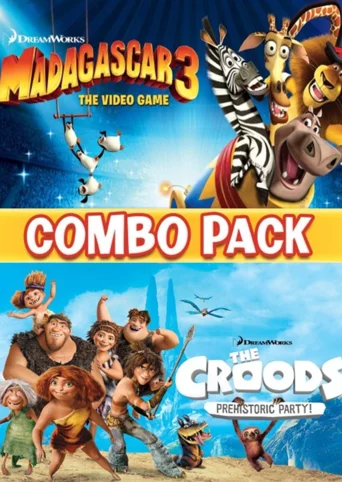 Madagascar 3 & The Croods: Prehistoric Party Combo Pack