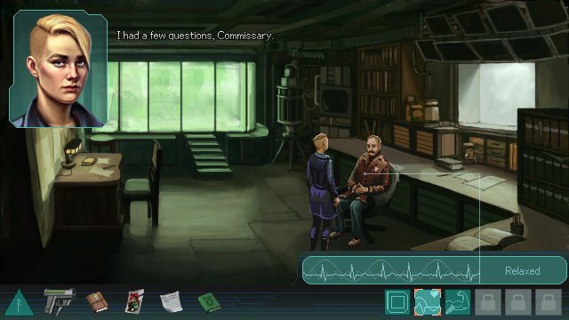 Fi Nordic Noir that tells the story of Vera Download Game  Whispers of a Machine Blue Edition