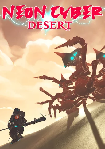 Neon Cyber Desert