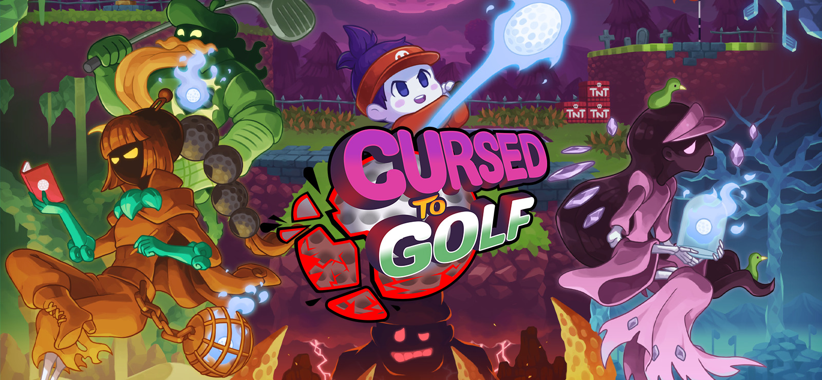 Cursed to Golf cover