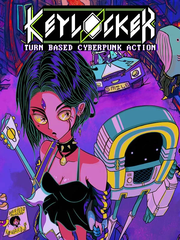 Keylocker: Turn Based Cyberpunk Action