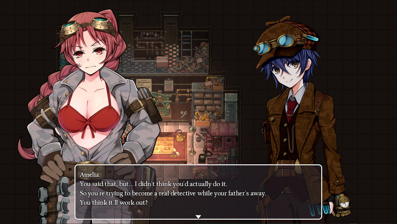 Detective Girl Of The Steam City Hentai