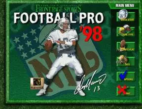 Front Page Sports Football Pro '98