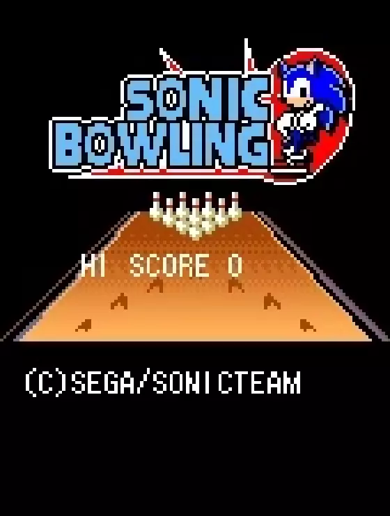 Sonic Bowling