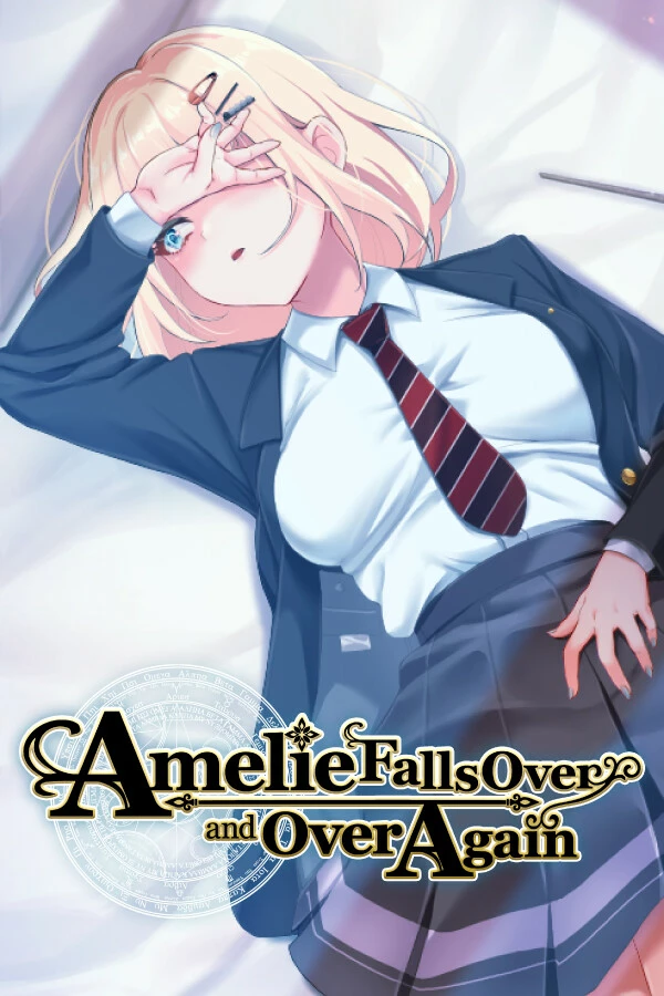 Amelie falls over and over again