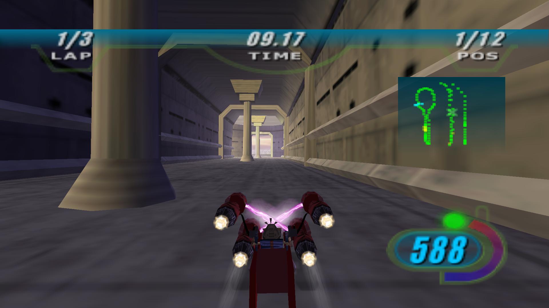 pumping excitement of the Podracing sequence from STAR WARS Download Game  STAR WARS Episode I: Racer