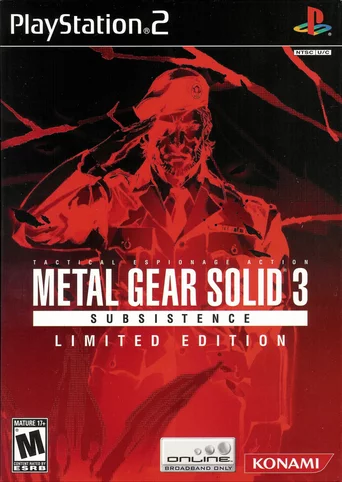 Metal Gear Solid 3: Subsistence - Limited Edition