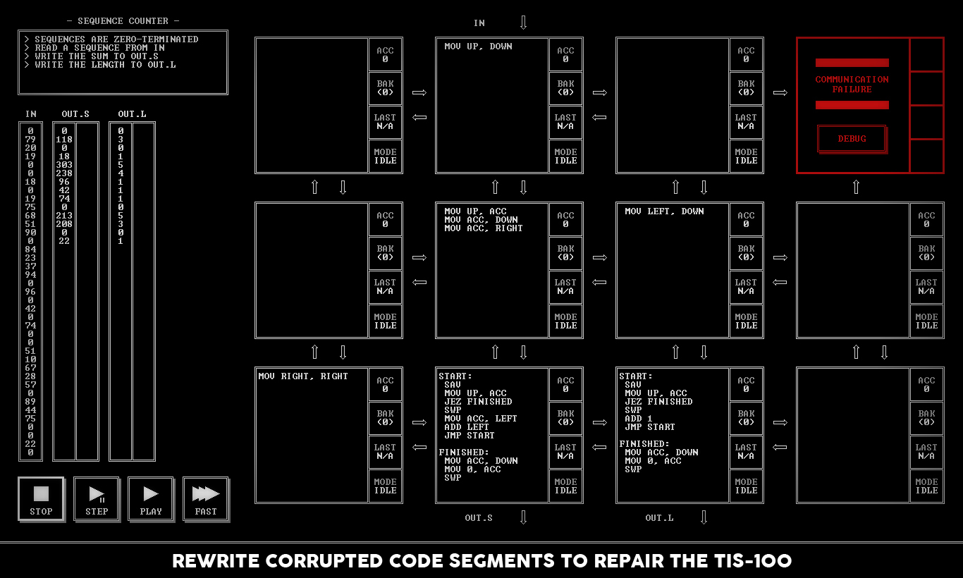  the creators of SpaceChem and Infinifactory Download Game  TIS-100